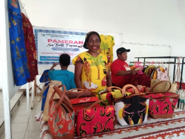 Forum Pasar Mama Papua Gelar Pameran