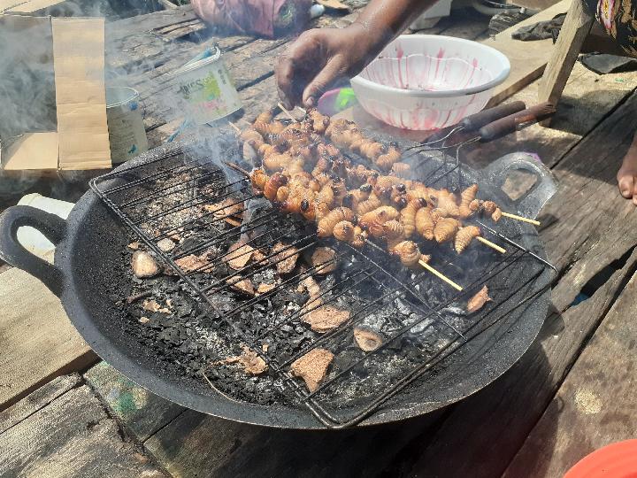 Tradisi Festival Ulat Sagu Kampung Yoboi