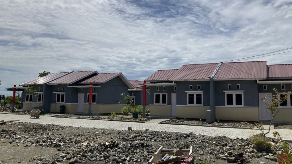 Kementerian Sosial Bangun Rumah Sehat di Kampung Doyo Baru, Distrik Waibu, Kabupaten Jayapura, Papua.