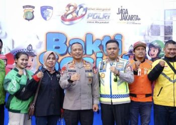 Wakili Suara Pengemudi Online, Erna Puji Kepedulian Sosial Polri yang Berbagi untuk Kebaikan