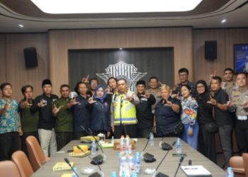 Melalui Program ‘Polantas Menyapa’, Korlantas Polri Jadikan Komunitas Ojol Duta Ketertiban