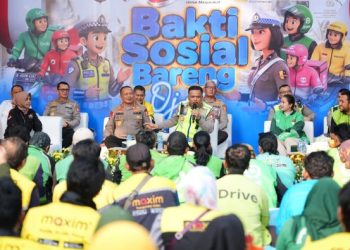 Dankor Brimob Puji Peran Strategis Pengemudi Ojol Sebagai Pemasok Informasi Cepat di Lapangan