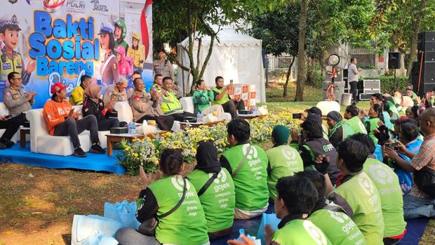 Tekan Pelanggaran Lalu Lintas, Kakorlantas Ajak Komunitas Ojol Jakarta Jadi Pelopor Tertib Jalanan