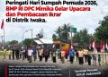 Peringati Hari Sumpah Pemuda 2026, BMP RI DPC Mimika Gelar Upacara dan Pembacaan Ikrar di Distrik Iwaka